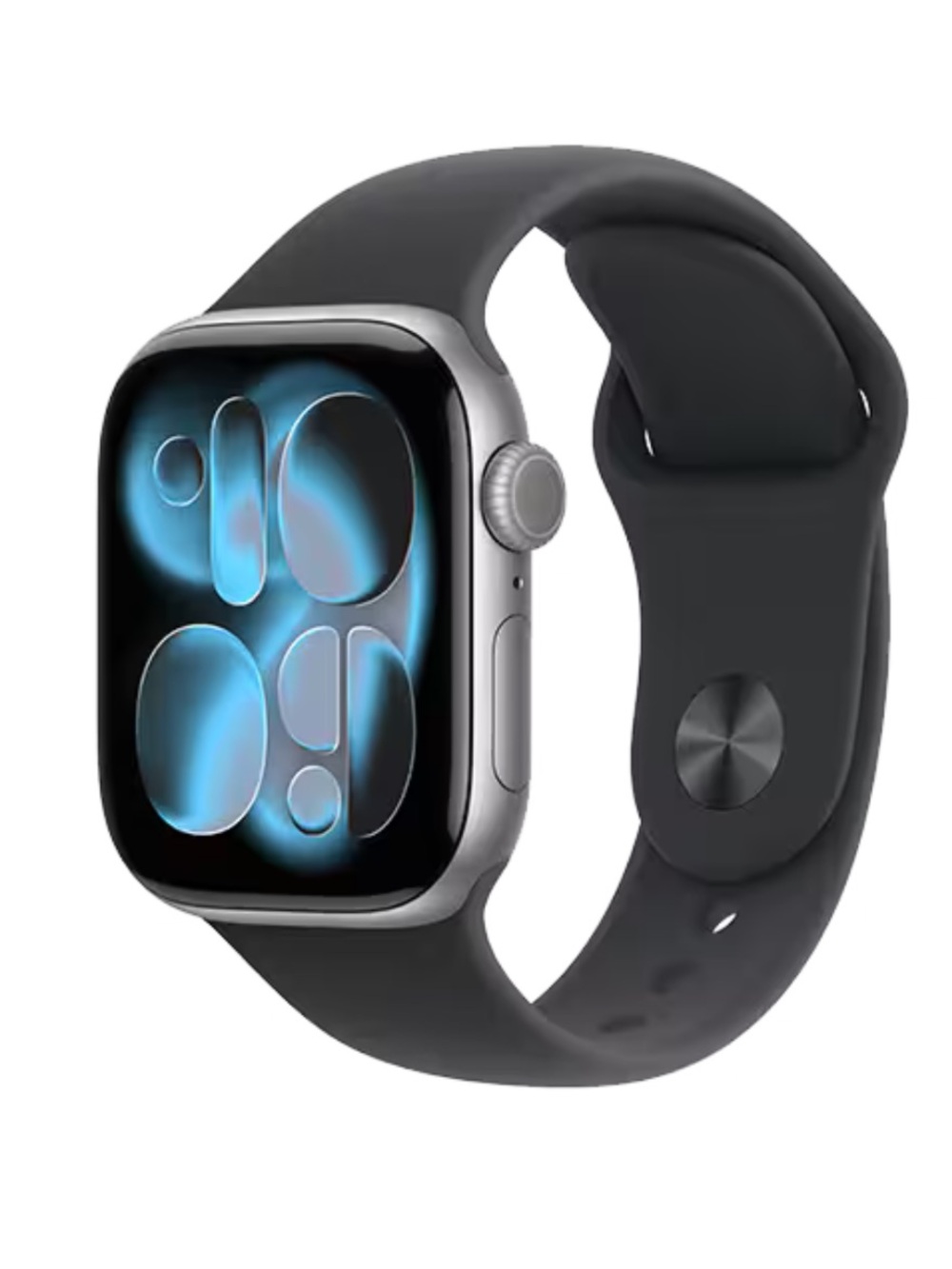 Apple Watch 11 series GPS 46mm with Space black Case and Black Sport Band